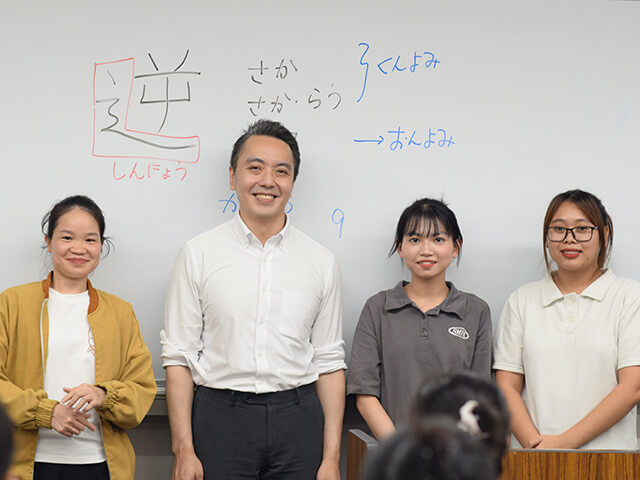 「介護・看護の現場で必要な日本語の習得」イメージ